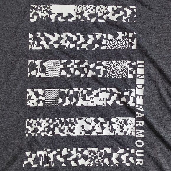 Under Armour  short sleeve T-shirt street wear grey women's size XS Loose - Picture 3 of 8